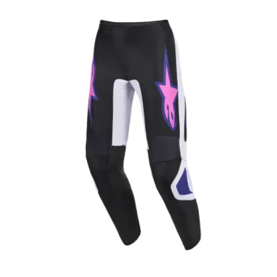Мотокрос брич Alpinestars Fluid Grid Black/Gray/Purple – MX панталон за каране