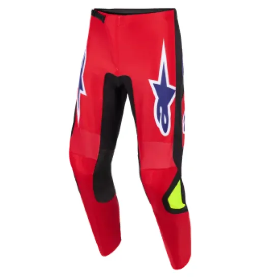 Мотокрос брич Alpinestars Fluid Grid Red/Black/Purple – MX панталон за каране