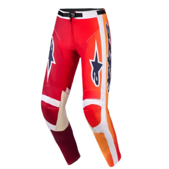 Мотокрос брич Alpinestars Racer Portl Red/Gray – MX панталон за офроуд