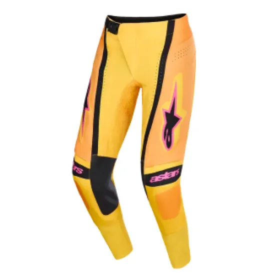 Мотокрос брич Alpinestars Techstar Nomur OR/YL/PINK – MX панталон