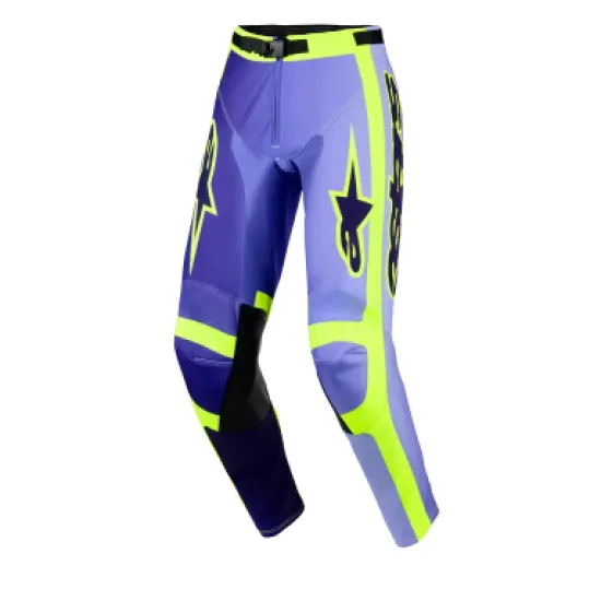 Мотокрос брич Alpinestars Racer Portl Purple/Yellow – MX панталон