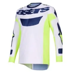 Мотокрос джърси Alpinestars RACER AIR RIWAY GRAY?YELLOW/BLUE