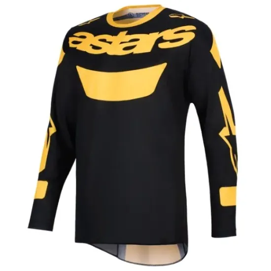 Мотокрос джърси Alpinestars Riway Black/Yellow