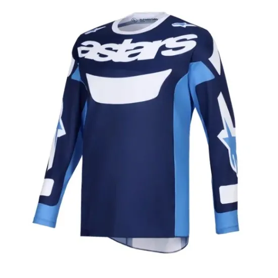 Мотокрос джърси Alpinestars Riway Blue/White