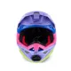 Мотокрос каска ALPINESTARS S-M10 JETT PURPLE/PINK – карбонова каска с арамидна защита