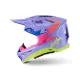 Мотокрос каска ALPINESTARS S-M10 JETT PURPLE/PINK – карбонова каска с арамидна защита