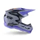 Мотокрос каска ALPINESTARS SM3 JETTSON GRAY/PUR/BLK – сиволилава офроуд каска с патентована защита