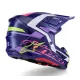 Мотокрос каска ALPINESTARS SM7 DEED PURPLE/PINK – лека и проветрива офроуд каска с Plasma защита