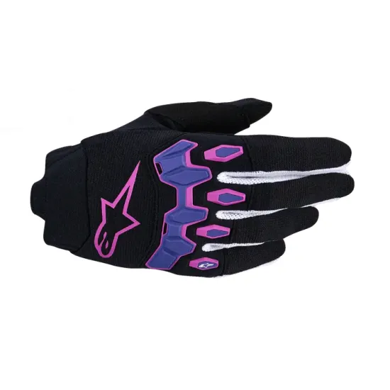 Мотокрос ръкавици Alpinestars Full Bore V2 Purple/Black – офроуд екипировка Hydra Motto