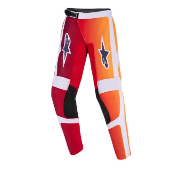 Детски мотокрос брич Alpinestars Fluid Portl Red/Gray – екипировка Hydra Motto