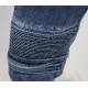 Мото дънки Trilobite 1665 Micas Urban Doublelayer AAA – сини, с подсилени зони