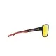 Слънчеви очила Red Bull Spect CHOP 02P с черна рамка и кафяви лещи с червено огледално покритие