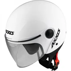 КАСКА ЗА СКУТЕР AXXIS SQUARE S SOLID WHITE