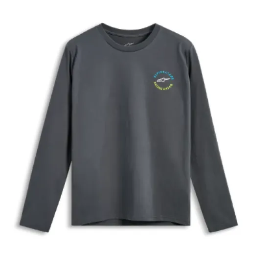 Мото блуза Alpinestars LS CSF TRUE CHARCOAL – стилна блуза с дълъг ръкав