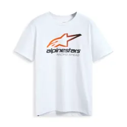 Мото тениска ALPINESTARS SS CSF ALIGNED WHITE