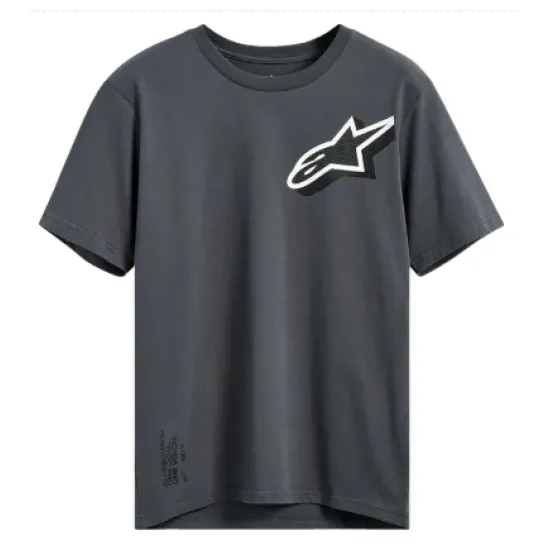 Мото тениска Alpinestars SS CSF SHADED CHARCOAL – стилна тениска с къс ръкав