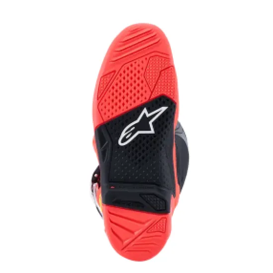 Мотокрос ботуши Alpinestars Tech 7 BLK/RD Fluo/Pink – защитни офроуд ботуши с модерна визия