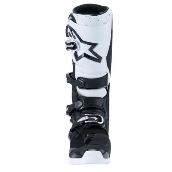 Мотокрос ботуши Alpinestars Tech 7 Enduro BLK/WHT – офроуд ботуши с TPU защита и ендуро подметка