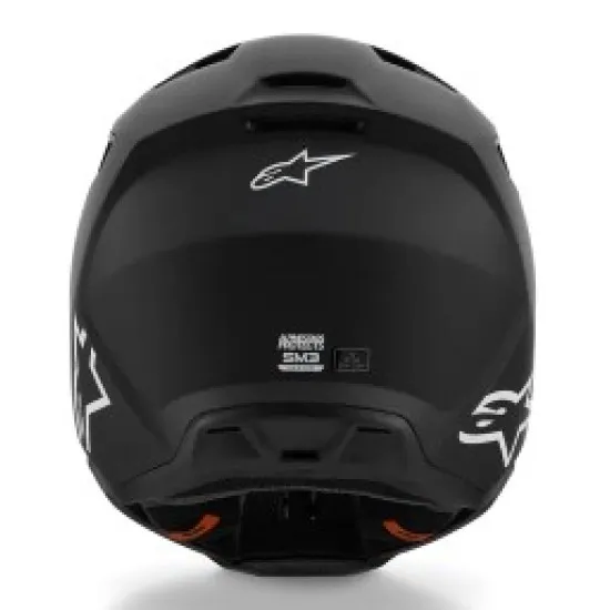 Мотокрос каска Alpinestars SM3 Black-Matt – лека и сигурна каска с патентована защита и вентилация