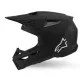 Мотокрос каска Alpinestars SM3 Black-Matt – лека и сигурна каска с патентована защита и вентилация