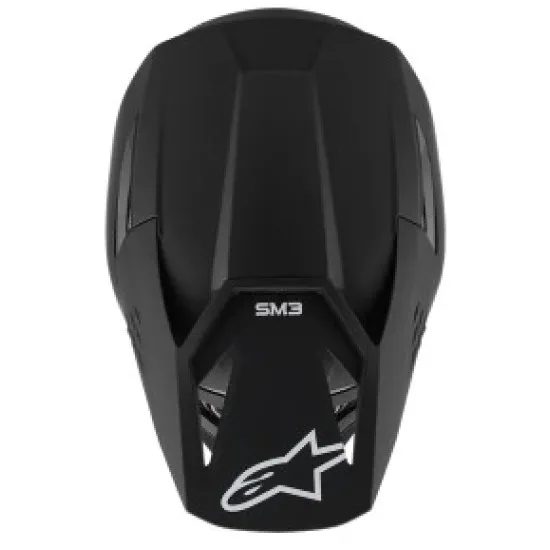 Мотокрос каска Alpinestars SM3 Black-Matt – лека и сигурна каска с патентована защита и вентилация