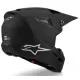 Мотокрос каска Alpinestars SM3 Black-Matt – лека и сигурна каска с патентована защита и вентилация