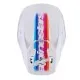 Мотокрос каска Alpinestars SM3 Force White-Gloss – лека каска с патентована защита и 17 отвора за вентилация