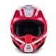 Мотокрос каска Alpinestars SM3 Heat Red/White/Black – лека каска с патентована защита и 17 отвора за вентилация