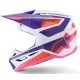 Мотокрос каска Alpinestars SM3 Heat White/Purple/Pink – лека и защитна каска с 17 отвора за вентилация