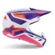 Мотокрос каска Alpinestars SM3 Heat White/Purple/Pink – лека и защитна каска с 17 отвора за вентилация