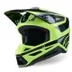 Мотокрос каска Alpinestars SM3 Heat Yellow/Black – каска с термоинжектирана черупка и 17 отвора за вентилация
