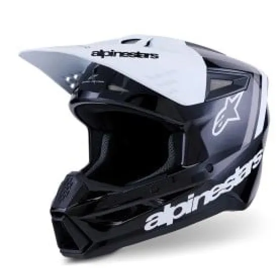 Мотокрос каска Alpinestars SM3 Radium Black/White/Grey