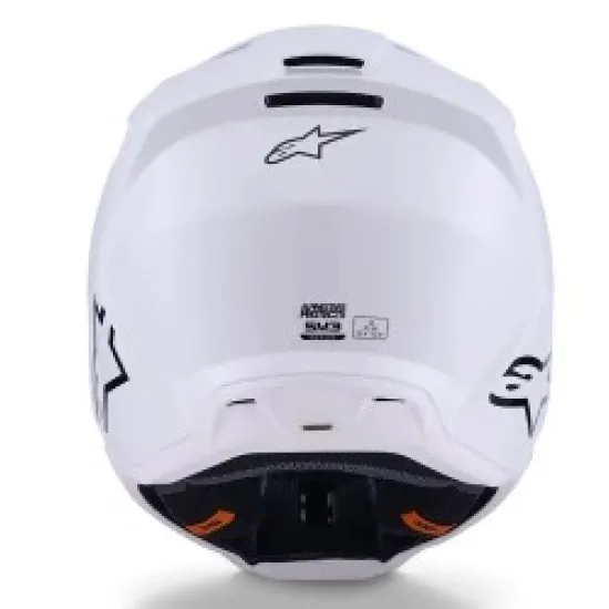 Мотокрос каска Alpinestars SM3 White Gloss