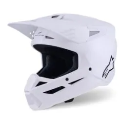 Мотокрос каска ALPINESTARS SM3 WHITE-GLOSS