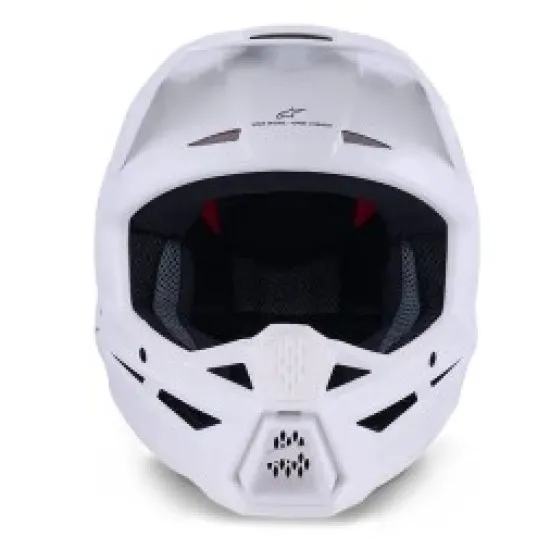 Мотокрос каска Alpinestars SM3 White Gloss
