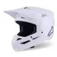 Мотокрос каска Alpinestars SM3 White Gloss