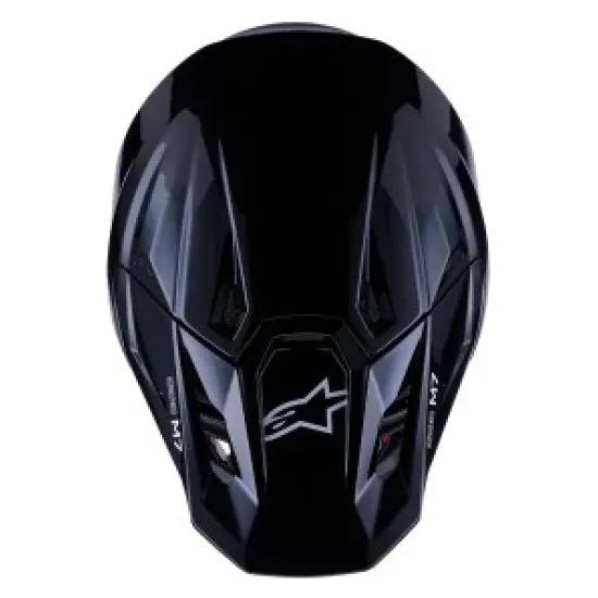 Мотокрос каска Alpinestars SM7 Black Gloss