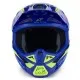 Мотокрос каска Alpinestars SM7 Deed Blue/Yellow