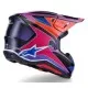Мотокрос каска Alpinestars SM7 Fuse Blue/Purple/Pink