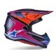 Мотокрос каска Alpinestars SM7 Fuse Blue/Purple/Pink