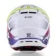 Мотокрос каска Alpinestars SM7 Fuse White/Yellow/Purple