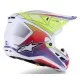 Мотокрос каска Alpinestars SM7 Fuse White/Yellow/Purple