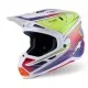 Мотокрос каска Alpinestars SM7 Fuse White/Yellow/Purple