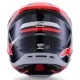 Мотокрос каска Alpinestars SM7 RISE BLK/RD/SILV – офроуд каска с Plasma технология