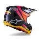 Мотокрос каска Alpinestars SM7 Rise Black/Yellow/Pink – офроуд екипировка Hydra Motto