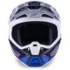 Мотокрос каска ALPINESTARS SM7 RISE BLUE/WHITE