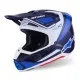 Мотокрос каска ALPINESTARS SM7 RISE BLUE/WHITE