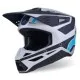 Мотокрос каска ALPINESTARS SM3 HEAT с висока защита и вентилация – сребристо/синьо/черно