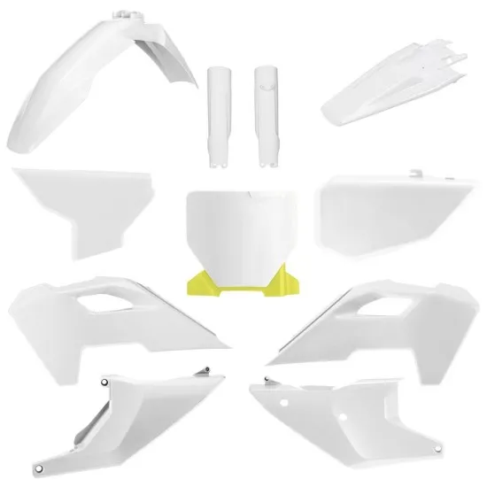 Комплект пластмаси Polisport Full Kit Husqvarna FC TC 23-24 White