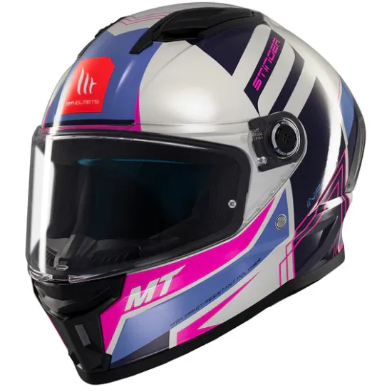 MT Stinger 2 TRON C8 Gloss Pink каска